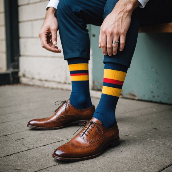 Quels types de chaussettes fantaisie privilégier pour un look audacieux?